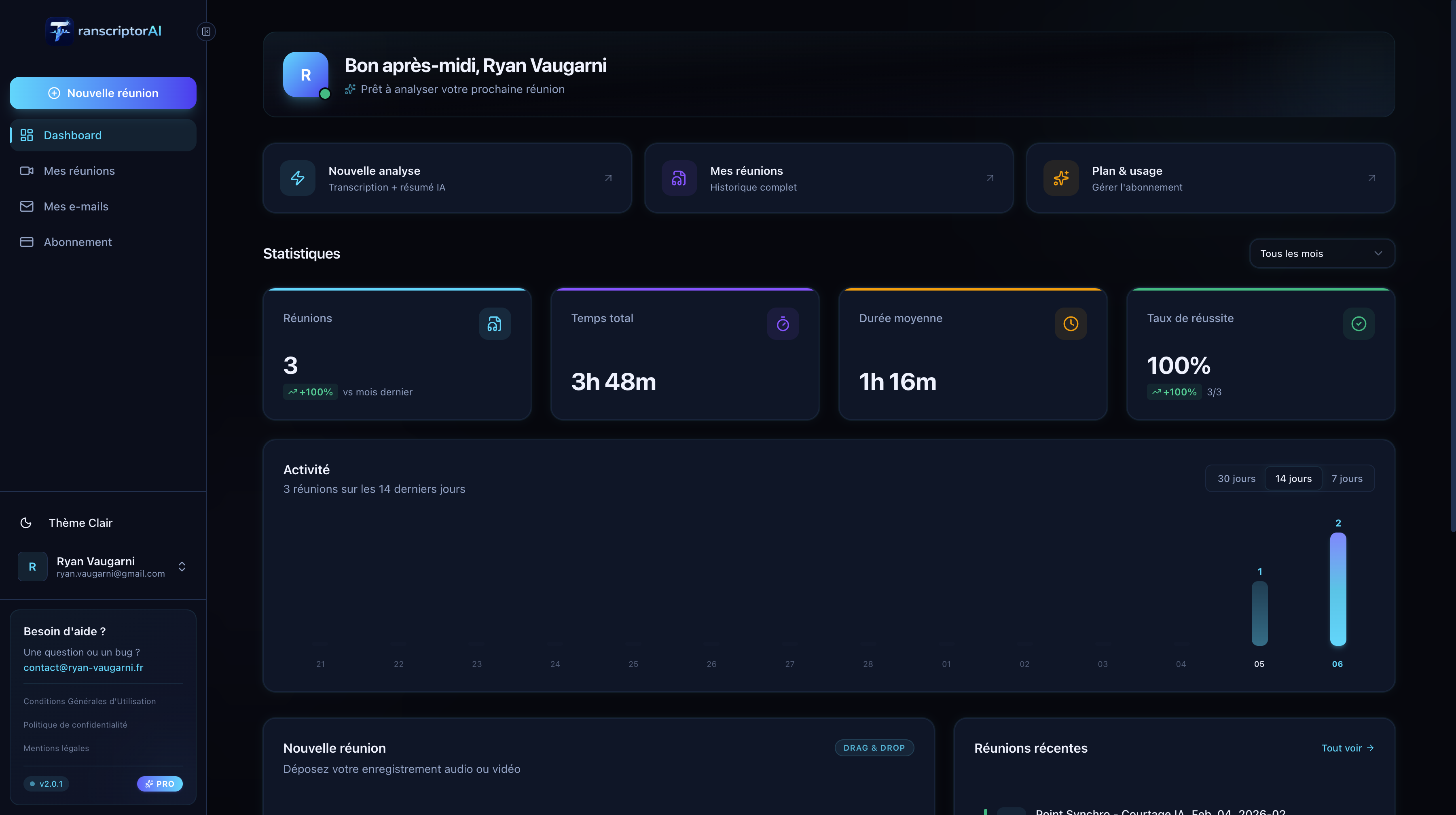 Colette.ai Dashboard
